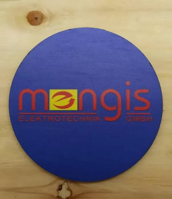 MDF Yuvarlak Bardak Altlığı